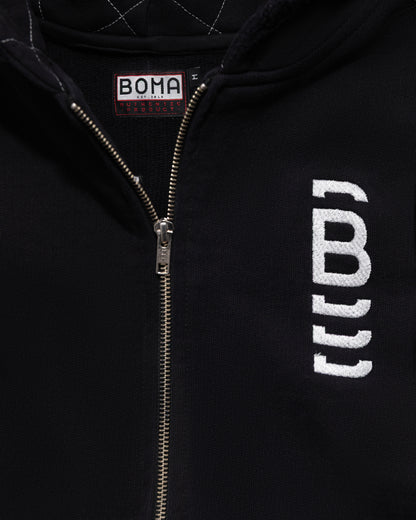 Boma Double Zip Hoodie